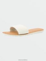 Z0ZR08990 White Women Simple Slide Sandals Volcom Footwear - Image 11