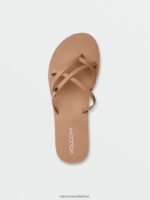 Z0ZR08991 Natural Women New School II Sandals Volcom Footwear - Image 4