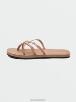 Z0ZR08991 Natural Women New School II Sandals Volcom Footwear - Image 6