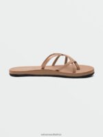 Z0ZR08991 Natural Women New School II Sandals Volcom Footwear - Image 7