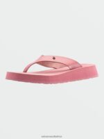 Z0ZR08993 Desert Pink Women Not Ur Moms Platform Sandals Volcom Footwear - Image 11