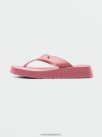 Z0ZR08993 Desert Pink Women Not Ur Moms Platform Sandals Volcom Footwear - Image 5