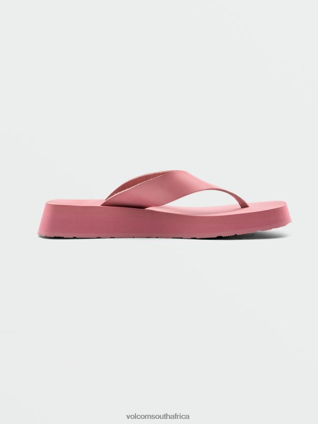 Z0ZR08993 Desert Pink Women Not Ur Moms Platform Sandals Volcom Footwear - Image 8