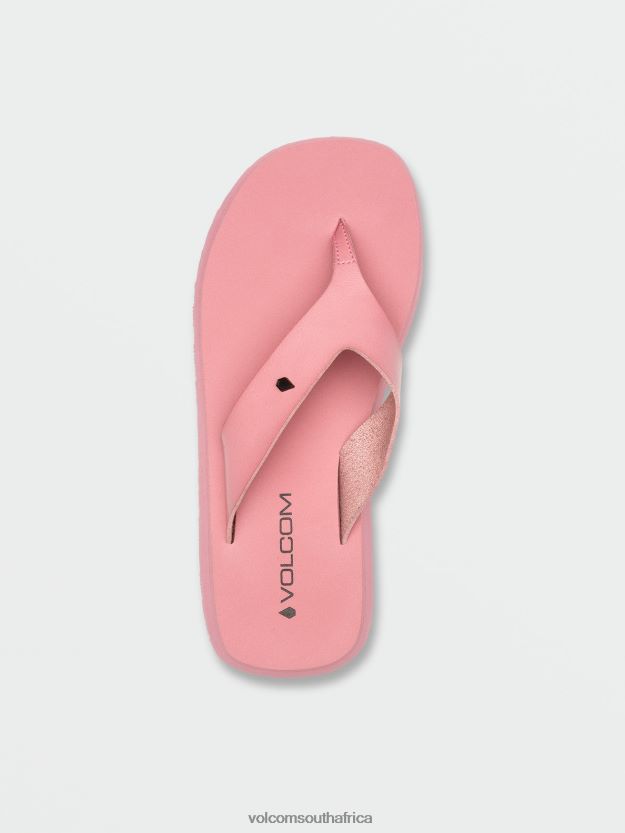 Z0ZR08993 Desert Pink Women Not Ur Moms Platform Sandals Volcom Footwear - Image 10