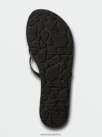 Z0ZR08996 Black Out Women New School II Sandals Volcom Footwear - Image 2