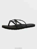 Z0ZR08996 Black Out Women New School II Sandals Volcom Footwear - Image 7