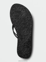 Z0ZR08997 Black Out Women Forever And Ever II Sandals Volcom Footwear - Image 3