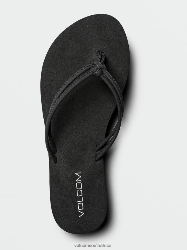 Z0ZR08997 Black Out Women Forever And Ever II Sandals Volcom Footwear - Image 4